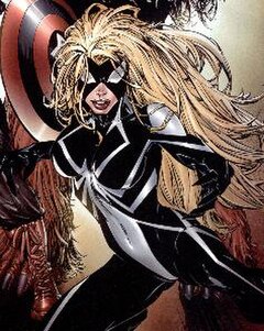 Julia Carpenter in her Arachne costume. Interior artwork from Civil War: The Initiative 1 (March 2007 Marvel Comics) Art by Marc Silvestri