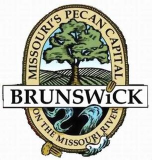 Brunswick, Missouri City in Missouri, United States