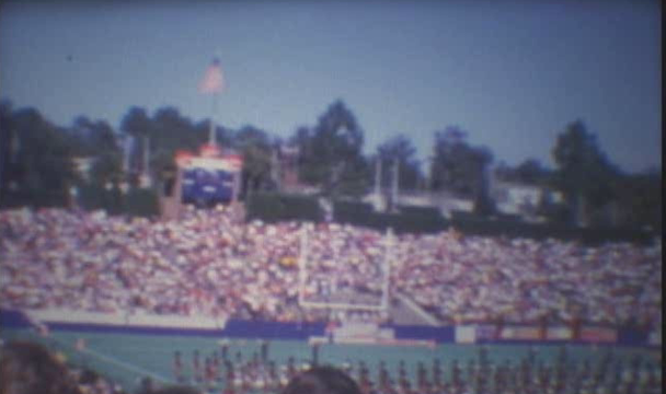 The north end zone at Florida Field in 1973