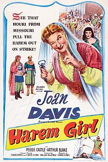 <i>Harem Girl</i> 1952 film directed by Edward Bernds