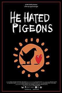 <i>He Hated Pigeons</i> 2015 Canadian drama film