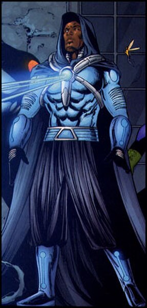 Mal Duncan as Vox in Teen Titans (vol. 3) #36 (July 2006), art by Tony Daniel.