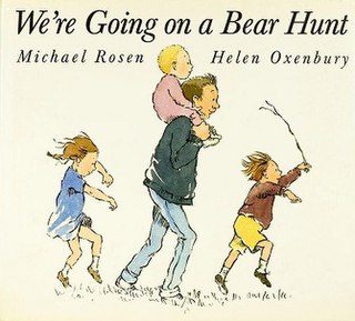 <i>Were Going on a Bear Hunt</i> 1989 childrens picture book