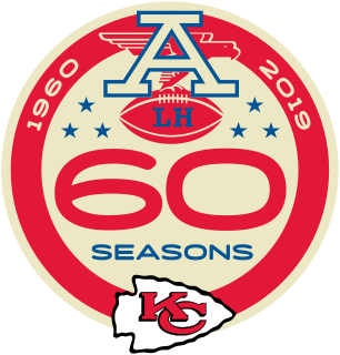 <span class="mw-page-title-main">2019 Kansas City Chiefs season</span> 60th season in franchise history; third Super Bowl appearance and second win.