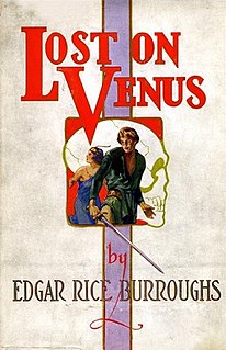 <i>Lost on Venus</i> 1935 novel by Edgar Rice Burroughs