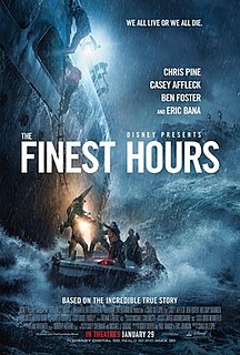 <i>The Finest Hours</i> (2016 film) 2016 film produced by Walt Disney Pictures