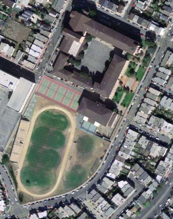 The Balboa High School campus