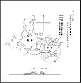 In November 1904, three months before Japanese incorporation, Yamanaka Shibakichi of the Japanese Warship Tsushima drew this survey map of Liancourt Rocks. It shows suitable watchtower locations and visibility ranges.