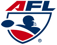 The league's second logo, used from 2003 to 2018. Arena Football League Logo.svg