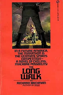 <i>The Long Walk</i> 1979 novel by Stephen King