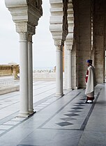 Guard at the Mausoleum of Mohammed V, Rabat, Morocco