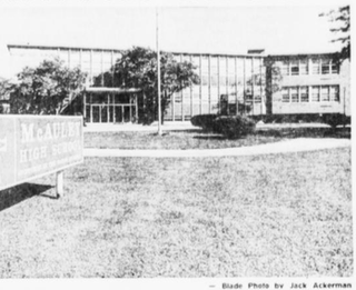 <span class="mw-page-title-main">McAuley High School (Toledo, Ohio)</span> Private, all-female school in Toledo, Lucas Co., Ohio, United States