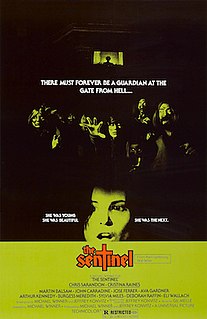 <i>The Sentinel</i> (1977 film) 1977 American horror film directed by Michael Winner