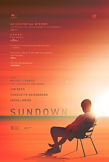 <i>Sundown</i> (2021 film) 2021 film by Michel Franco