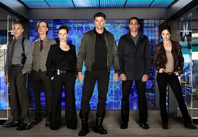 The main cast of Almost Human