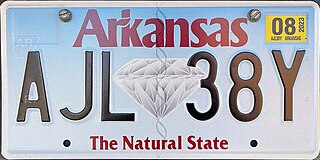 <span class="mw-page-title-main">Vehicle registration plates of Arkansas</span> Arkansas vehicle license plates