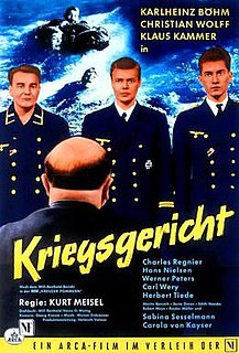 <i>Court Martial</i> (1959 film) 1959 film