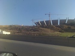 Douera Sportpark Stadium from outside in 2020.jpg