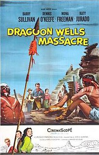 <i>Dragoon Wells Massacre</i> 1957 film by Harold D. Schuster
