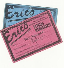 A copy of a membership card. Erics mcard 1979.jpg