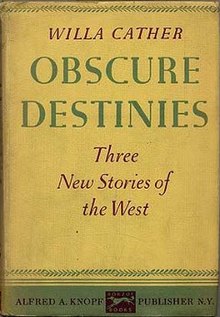 First edition (publ. Knopf) ObscureDestinies.jpg