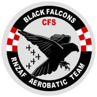 RNZAF Black Falcons.svg