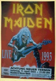 <span class="mw-page-title-main">Real Live Tour</span> 1993 concert tour by Iron Maiden