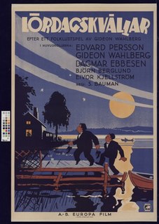 <i>Saturday Nights</i> (film) 1933 film