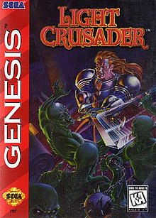 Sega Genesis Light Crusader kansikuva. Jpg