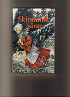 <i>Skimrande vårar</i> book by Margit Sandemo