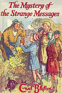 <i>The Mystery of the Strange Messages</i> novel by Enid Blyton