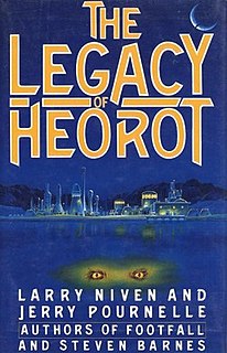 <i>The Legacy of Heorot</i> SF novel by Larry Niven, Jerry Pournelle, Steven Barnes