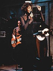 Houston performing "All the Man That I Need" on Saturday Night Live on February 23, 1991. WHSNL91.jpg