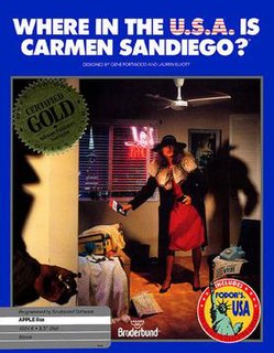 <i>Where in the U.S.A. Is Carmen Sandiego?</i> (1986 video game) 1986 video game