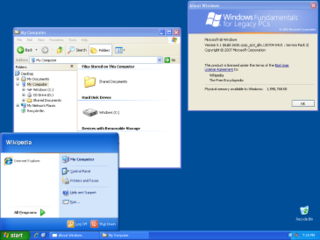 Windows Fundamentals for Legacy PCs Thin client operating system from Microsoft