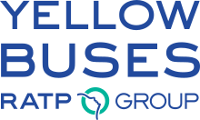 Yellow Buses logo used between 2009 and 2017 YellowBusesRATP.svg