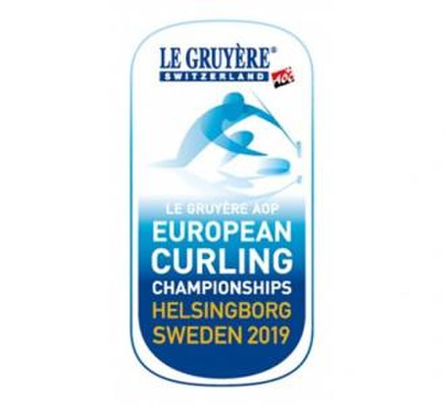 Image: 2019 European Curling Championships logo
