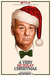 <i>A Very Murray Christmas</i> 2015 film directed by Sofia Coppola