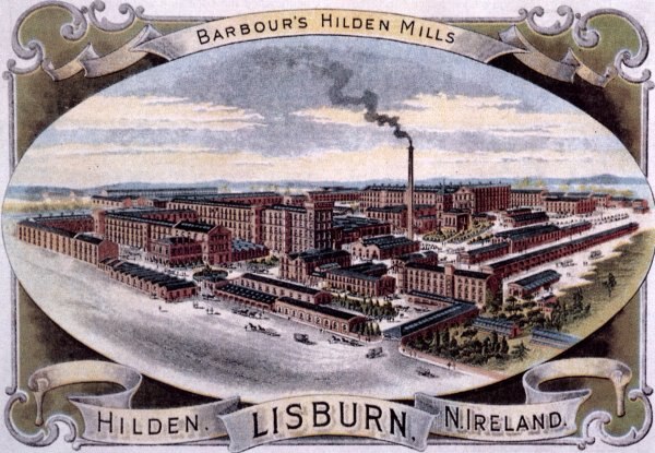 Barbour's Hilden Mills, c 1880