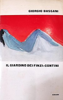 <i>The Garden of the Finzi-Continis</i> Novel by Giorgio Bassani