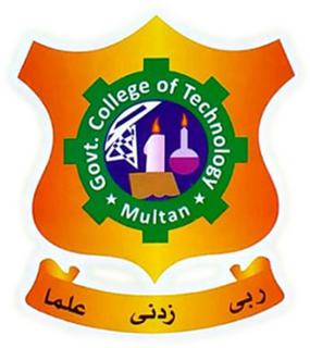 <span class="mw-page-title-main">Government College of Technology, Multan</span> College in Punjab, Pakistan