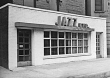 Jazz, Ltd. building 11 E. Grand Ave., in 1947 Jazz Ltd building 11 E Grand Ave.jpeg