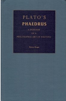 Plato's Phaedrus A Defense of a Philosophic Art of Writing.jpg