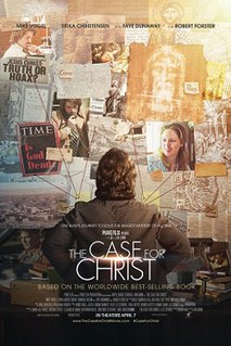 <i>The Case for Christ</i> 2017 film directed by Jon Gunn