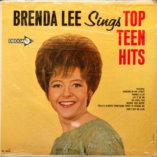 <i>Brenda Lee Sings Top Teen Hits</i> 1965 studio album by Brenda Lee