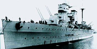 <i>Canarias</i>-class cruiser Class of heavy cruiser of the Spanish Navy