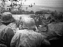 German SS-Panzergrenadiers dug in near Hill 112. Jupiterpanzergrenadiers.jpg