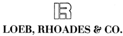 Loeb, Rhoades Co. logo 