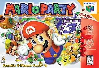 <i>Mario Party</i> (video game) 1998 video game