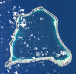 NASA picture of Nihiru Atoll.